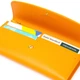 Отличный женский кошелек с монетницей на молнии из натуральной кожи Tony Bellucci Wallet 21978 Желтый - изображение 4