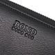 Стильный женский кошелек из натуральной гладкой кожи BOND-WALLET 22054 Черный - изображение 3