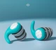 Беруши защита от шума для работы, плавания, отдыха, путешествий SUNROZ Ball Green (A-11027) - изображение 3