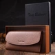 Отличный женский кошелек с монетницей на молнии из натуральной кожи Tony Bellucci Wallet 21967 Пудровый - изображение 8