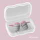 Беруши многоразовые для работы, отдыха, плавания, путешествий SUNROZ Ball Pink (A-11029) - изображение 1