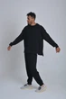 Світшот чоловічий Oversize Hi Mate Toledo Blsp чорний XL - зображення 4