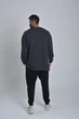 Світшот чоловічий Oversize Hi Mate Toledo Gr сірий XL - зображення 6