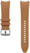 Ремінець Samsung Hybrid Eco-Leather Band (M/L) для Samsung Galaxy Watch 4/4 Classic/5/5 Pro/6/6 Classic Camel (ET-SHR96LDEGEU) - зображення 1