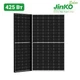 Сонячна панель батарея монокристалічна JINKO SOLAR TIGER NEO N-Type-54HL4-(V), 425 Вт чорна рама - зображення 1