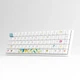 Бездротова (Bluetooth + 2,4G) механічна клавіатура AKKO 3068B Doraemon Rainbow CS Jelly Pink RGB УКР/АНГЛ - зображення 6