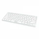 Беспроводная Bluetooth клавиатура Keyboard X5 Белая - изображение 2