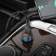 Автомобільний зарядний пристрій BOROFONE BZ19 Wisdom dual port car charger set(Type-C) Sapphire Blue (6974443387414) - изображение 4