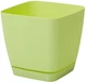 Горшок для цветов FormPlastic Toscana Kwadro-13 1,7 л светло-зеленый (0731-007) - изображение 1