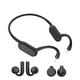 Дворежимні спортивні навушники bluetooth Dacom Gemini G100 2-in-1 Black - зображення 1