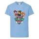 Футболка дитяча Щенячий патруль (Paw Patrol) світло-блакитна (puppies-5-blue) розмір 116 см - зображення 1