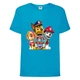 Футболка дитяча Щенячий патруль (Paw Patrol) блакитна (puppies-blue) розмір 116 см - зображення 1
