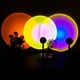 Світильник проекційний Sunset Lamp LED RGB з пультом на штативі USB проектор з проекцією заходу сонця та сходу - зображення 2