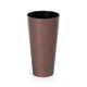 Горшок для цветов Prosperplast TUBUS SLIM CORTEN 30х30х57.5см круглый с вкладышем высокий бронза (65872-7601) - изображение 1