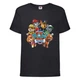 Футболка детская Щенячий патруль (Paw Patrol) черная (all-puppies-black) размер 116 см - изображение 1