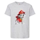 Футболка дитяча Щенячий патруль (Paw Patrol), сіра (marshal-gray) розмір 128 см - зображення 1