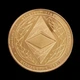 Позолочена сувенірна монета Ethereum Classic ETC — колекційний подарунок для криптоентузіастів - зображення 1