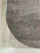 Ковер с невысоким ворсом Soft Shine 0.6х1.1 м. Овал GREY/BEIGE 00000A - изображение 3