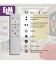 Светильник потолочный с пультом ДУ ELM Mario 36W 3000-6500К IP20 (26-0107) - изображение 8