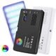 Светодиодный свет для видеосъемки BTFOOR W140 LED RGB 3300mAh 2500-9000K Black (LED-RGB-DSLR-v2) - изображение 1