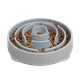 Миска-лабіринт для собак Outward Hound Fun Feeder Slo-Bowl сіра 20,2 см - зображення 1