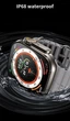 Умные смарт-часы Smart Watch GS ULTRA 8 Black 2.05 Наручные безрамочные часы с беспроводной зарядкой - изображение 6