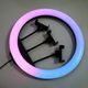 Кольцевая светодиодная лампа 36 см Led RGB для селфи - изображение 6