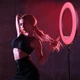 Кольцевая светодиодная лампа 36 см Led RGB для селфи - изображение 8