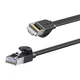 Патч-корд мережевий кабель Baseus high Speed Six types of RJ45 Gigabit network cable (flat cable) |10m| - зображення 2