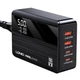 Зарядний пристрій Ldnio LED Display A4809C |2USB/2Type-C, GaN, PD3.0 100W/QC4.0| зі швидкою зарядкою - зображення 1