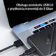 Kieszeń zewnętrzna Orico SATA 2.5" USB 3.1 Czarna (25PW1-U3-BK-EP) - obraz 5