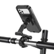 Тримач телефону для велосипеда, самоката або мотоцикла HOCO CA101 Rider Waterproof Bicycle Stand чорний - зображення 5