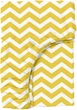 Простынь на резинке Cosas Детская Ranfors Yellow Zigzag 60х120х12 см (4822052146682) - изображение 1