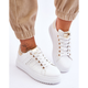 Sneakersy damskie do kostki Be First! 37 Biały/Złoty (5905677117530) - obraz 1