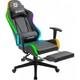 Кресло игровое Defender Watcher 64334 60мм RGB ПУ Black - изображение 4