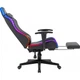 Кресло игровое Defender Watcher 64334 60мм RGB ПУ Black - изображение 5