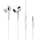 Проводные наушники Baseus Encok H17 3.5мм lateral in-ear Wired Earphone 1.1м White (NGCR020002) - изображение 1