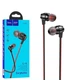 Навушники Hoco M85 Platinum sound 3.5мм з мікрофоном Вакуумні Black - зображення 1