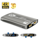 Внешняя карта видеозахвата 4K 60Hz HDMI в USB 3.0 c микрофонным входом и выходом на наушники, устройство видео оцифровки Gray(4K HDMI Video Capture USB) - изображение 3