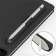 Магнитный клеящийся силиконовый держатель для стилуса Apple Pencil 1st / 2nd Черный - изображение 6