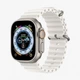Розумний Смарт Годинник HK8 Pro Max ULTRA AMOLED 49 mm White Наручний безрамковий годинник з бездротовою зарядкою з підтримкою української мови - зображення 1