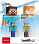Nintendo Amiibo 2 Minecraft Steve and Alex Super Smash Bros Collection (Switch) - изображение 1