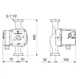 Насос циркуляційний GRUNDFOS UPS 25/40 180 + гайки - зображення 2