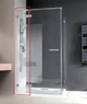 Душова стінка Radaway Euphoria KDJ 26-27x200 скло прозоре, хром, ліва (383241-01L) - зображення 1