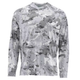 Худі Simms SolarFlex Hoody Print Cloud Camo Grey L/ (1006994 / 12162-069-40) - зображення 1