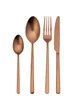 Набір із 16 столових приборів Eternum Nardo Mat Copper на 4 персони (1247-BP16) - зображення 1