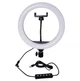 Кільцева LED лампа 36см 14" Soft Ring Light MJ-36 RGB з утримувачем для телефону RGB Без штатива - зображення 2