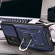 Чехол Hide Shield для Xiaomi Redmi Note 12S бампер противоударный с подставкой Blue - изображение 3