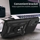 Чехол Hide Shield для Motorola Moto G72 бампер противоударный с подставкой Black - изображение 3