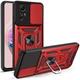 Чехол Hide Shield для Xiaomi Redmi Note 12S бампер противоударный с подставкой Red - изображение 1